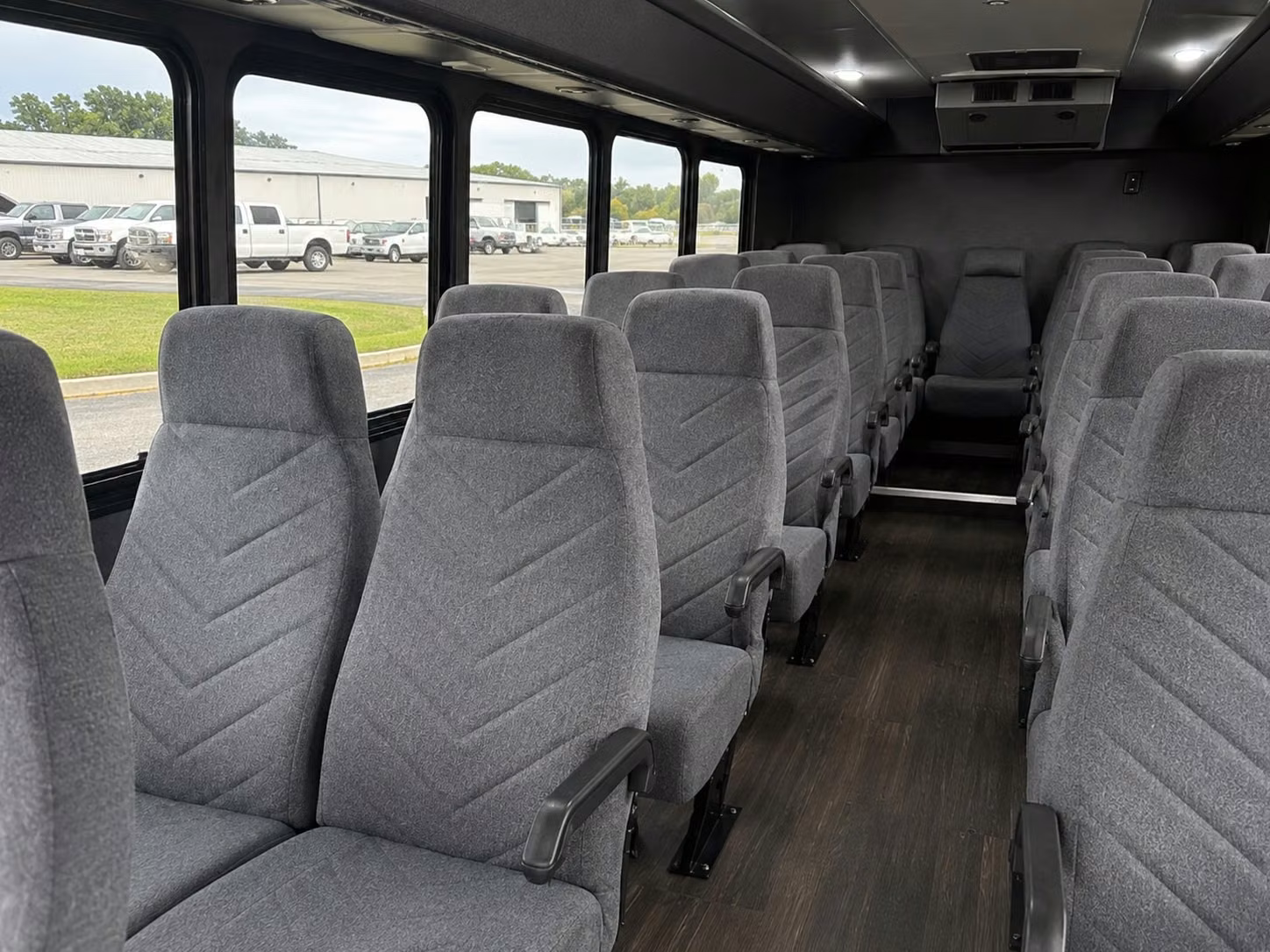18 passenger minibus inside