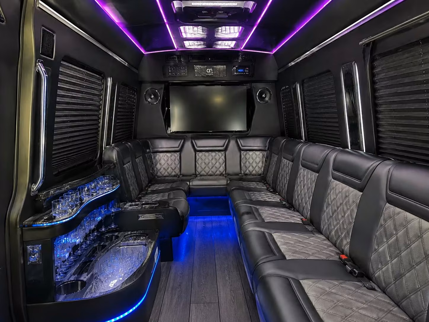 airport transfers and multi day wedding weekend transportation in springdale