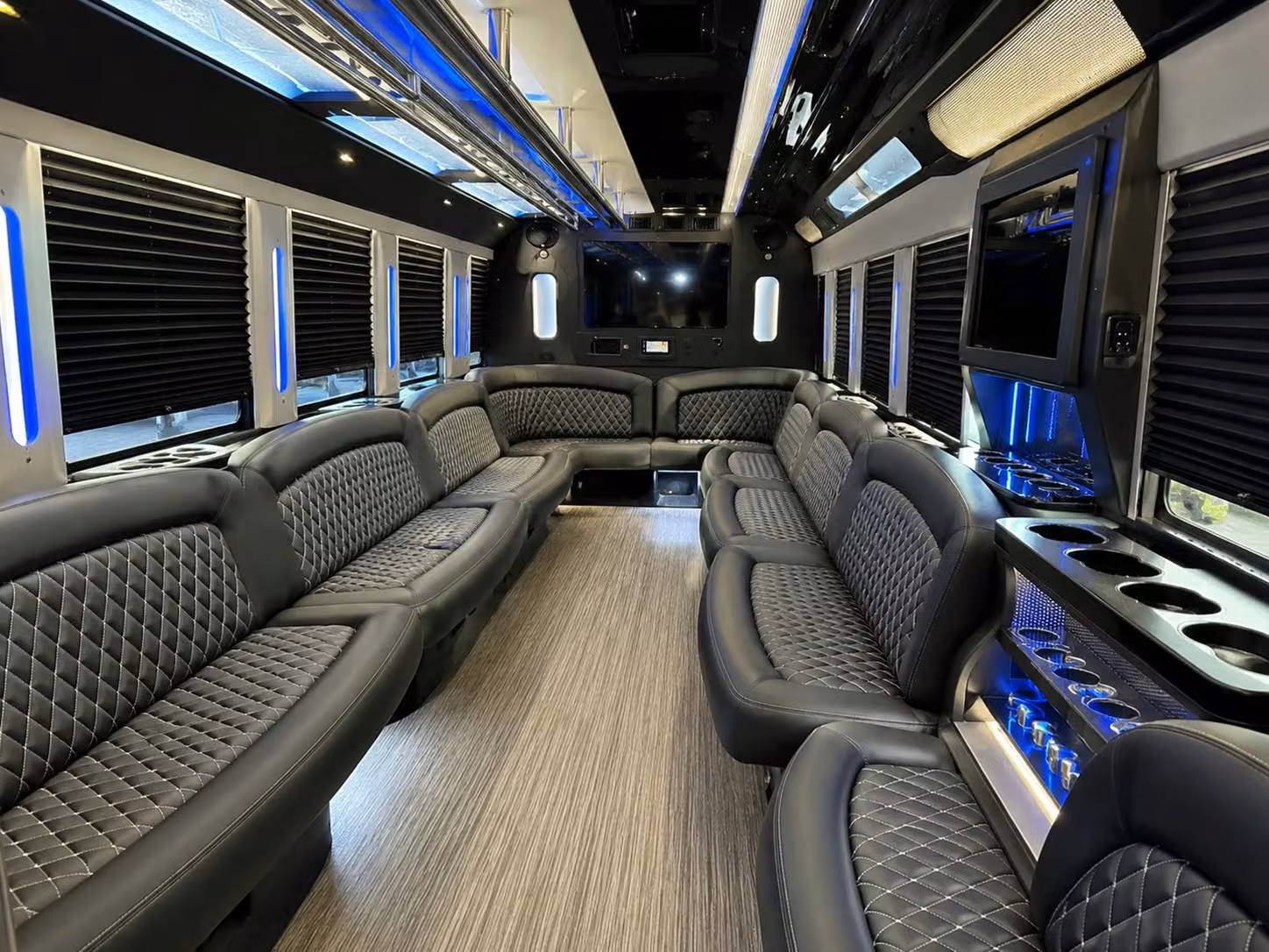 party bus rentals for bachelorette parties and nights out in springdale