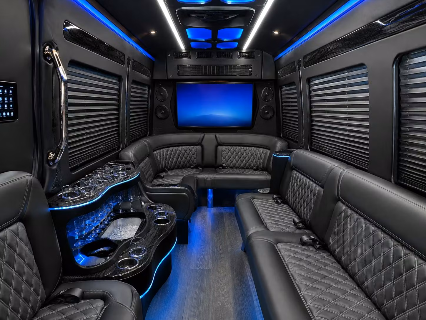 prom transportation to dinner venues and after parties all across northwest arkansas
