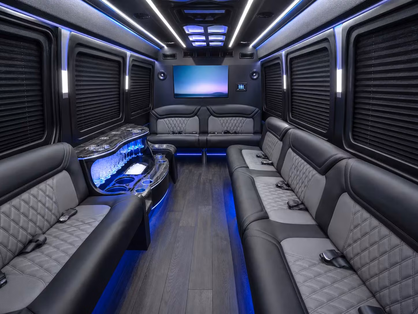 sprinter limousine inside