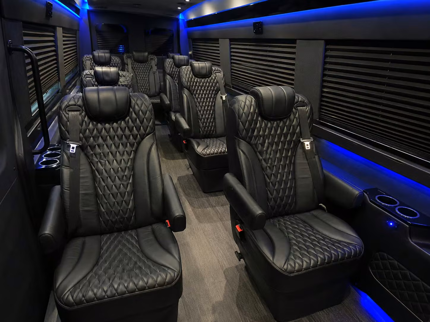 sprinter van with driver interior